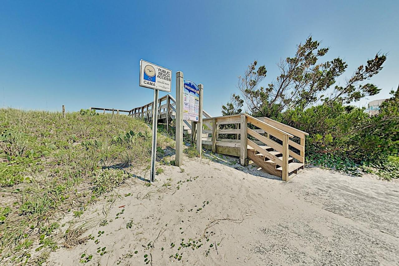 卡罗来纳比奇Oceanfront Townhouse别墅 外观 照片