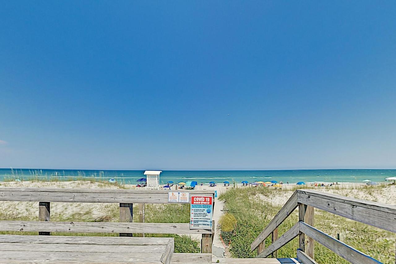卡罗来纳比奇Oceanfront Townhouse别墅 外观 照片