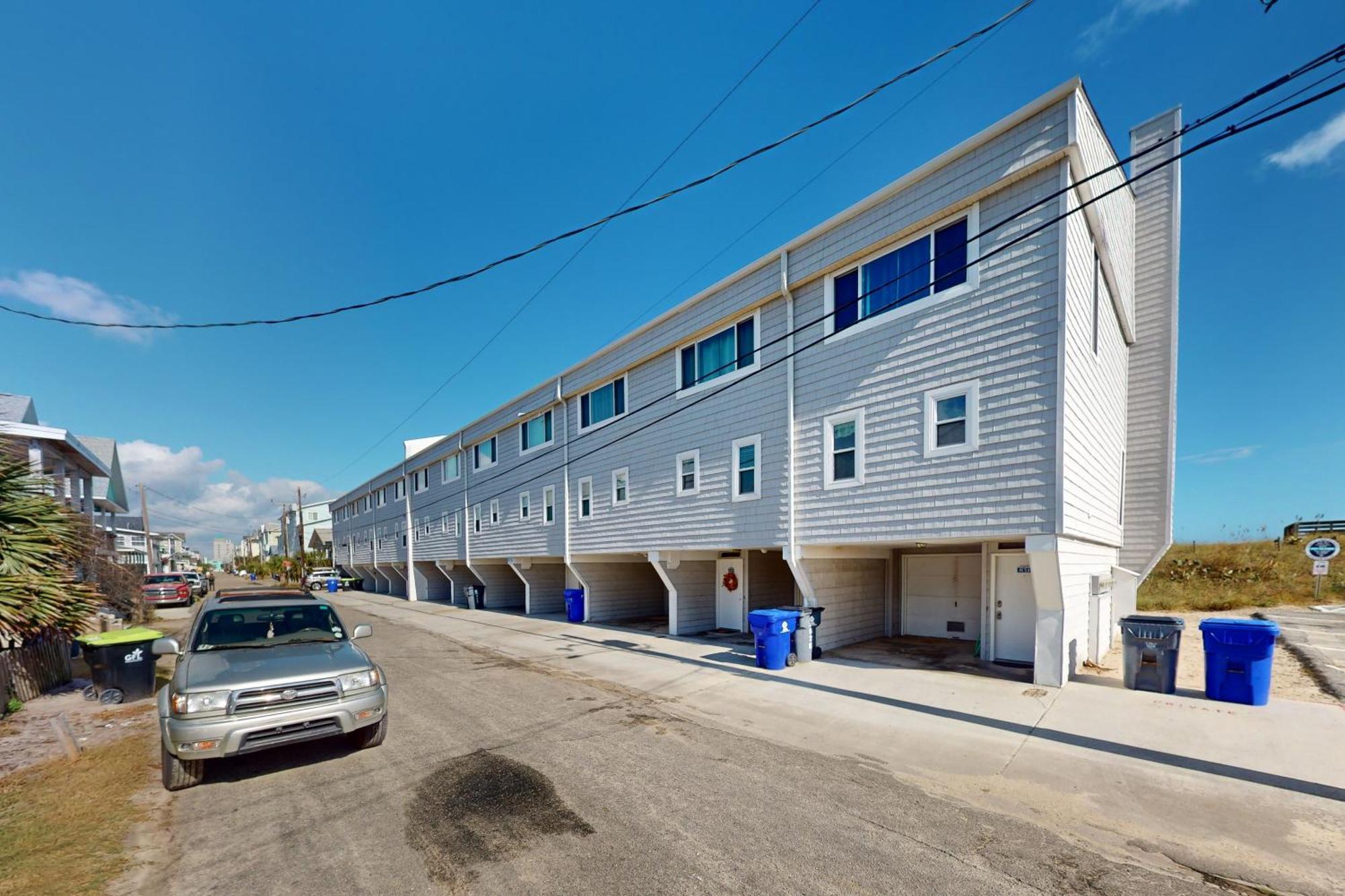 卡罗来纳比奇Oceanfront Townhouse别墅 外观 照片